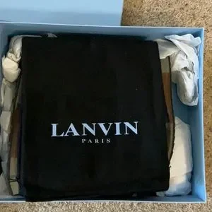 Lanvin | Shoes | Mens Lanvin Python Embossed High Sneakers  display picture 1